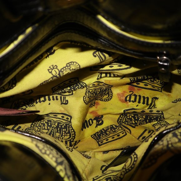 Juice Couture Black Patent Satchel - Picture 7 of 7